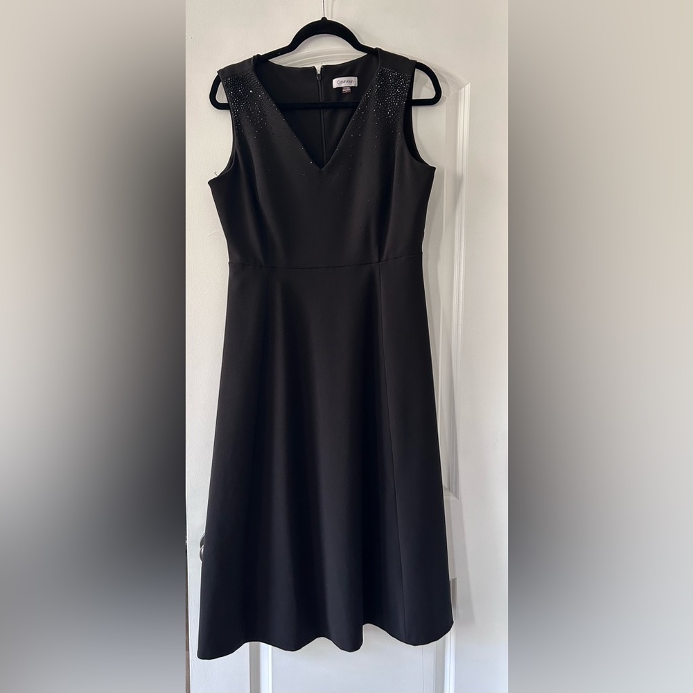 EUC Calvin Klein dress with pockets